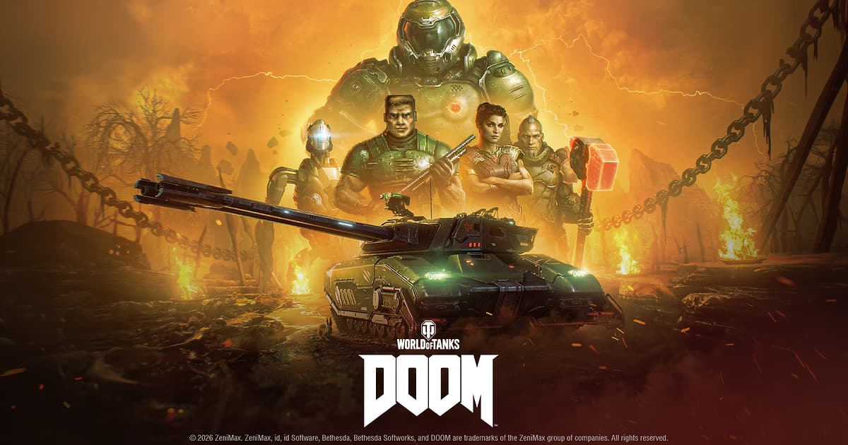 Дум Слеєр сідає в танк: World of Tanks запускає кросовер із DOOM